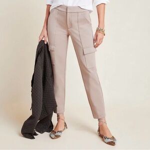 Anthro Essential Slim twill cargo pants